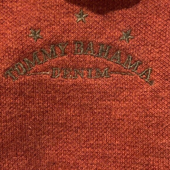 Tommy Bahama‎ Men's Reversible Half Zip Cotton Long Sleeve Sweatshirt Size L - Picture 10 of 15